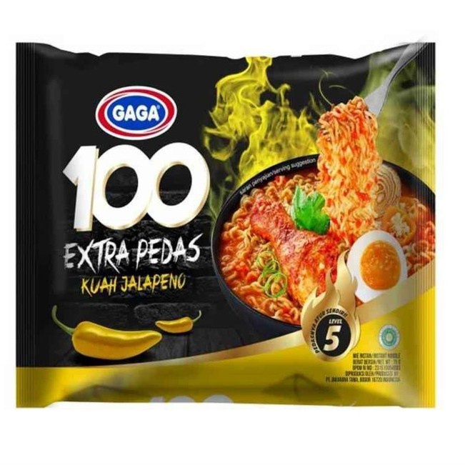 

Ss5g74gfd Gaga Mie Extra Pedas Kuah Jalapeno Ff04151