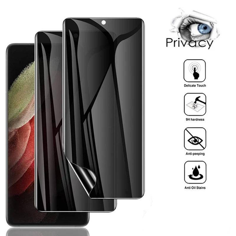 Pelindung Layar Hydrogel Anti Spy Untuk Vivo S15 S12 S10 S1 Pro S15E S10E S9E S7T S7E S6 S5 Z5 Z5i Z5X Z6 Z3 Z3i Z3 Z1 Zx Z1