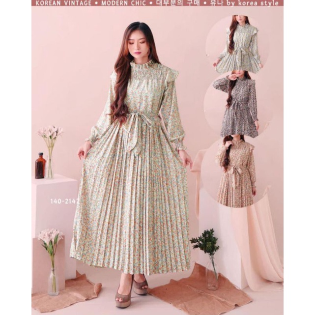 GAMIS ORIGINAL YUNA FASHION / GAMIS PLISKET / KOREAN STYLE