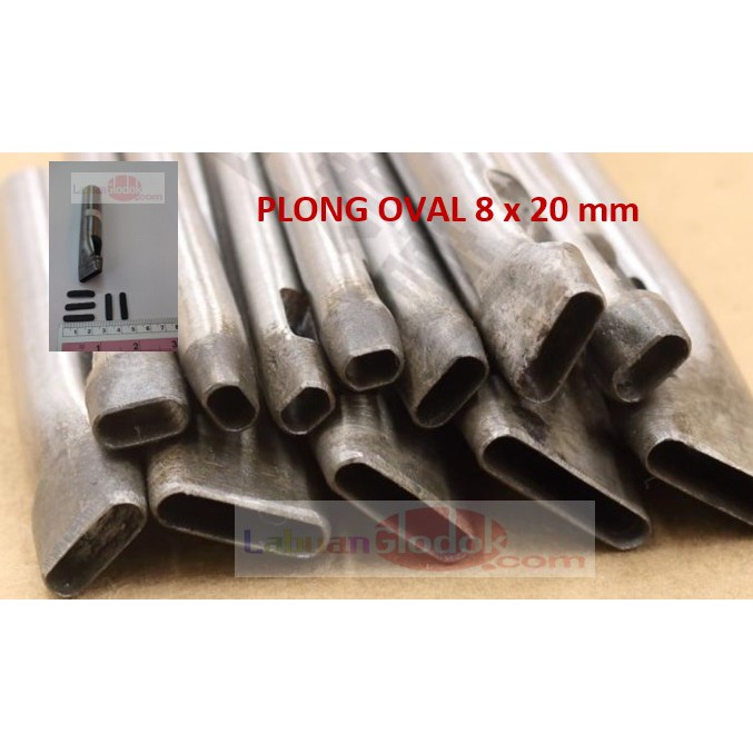 

Plong Oval 8mm x 20mm - Punch Hole Leather Oval-Plong/Pembolong Oval 8mm x 20mm