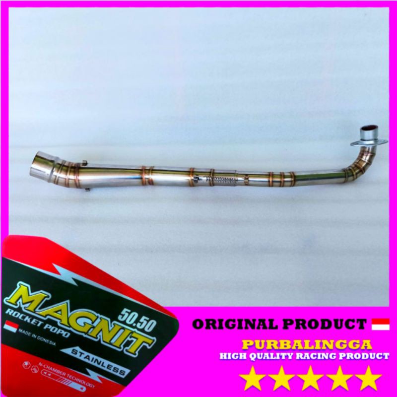 pipa leher knalpot Supra x125 x 125 full cacing stainless samping leheran Blade 110 kharisma