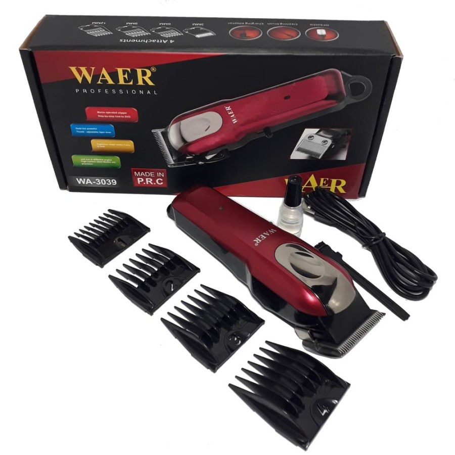 Waer Alat Cukur Rambut WA-3039 Cordless