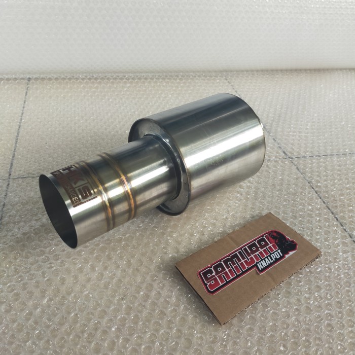Knalpot Mobil Hks Pendek Stainless Las Argon Mufler Hks Polos