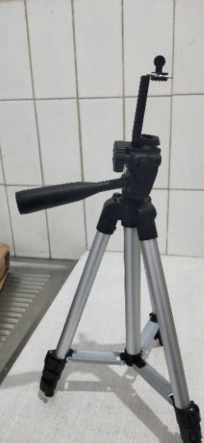 Tripod kamera / hp aluminium legs brace + holder hp like weifang 3110a