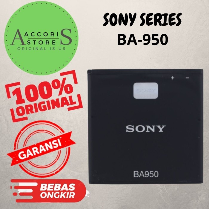 Batre baterai SONY Xperia ZR M36H/C5502/C5503  BA-950 ORI 100%  (SONY)