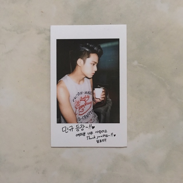 Seventeen - Mingyu Photocard (Boys Be)