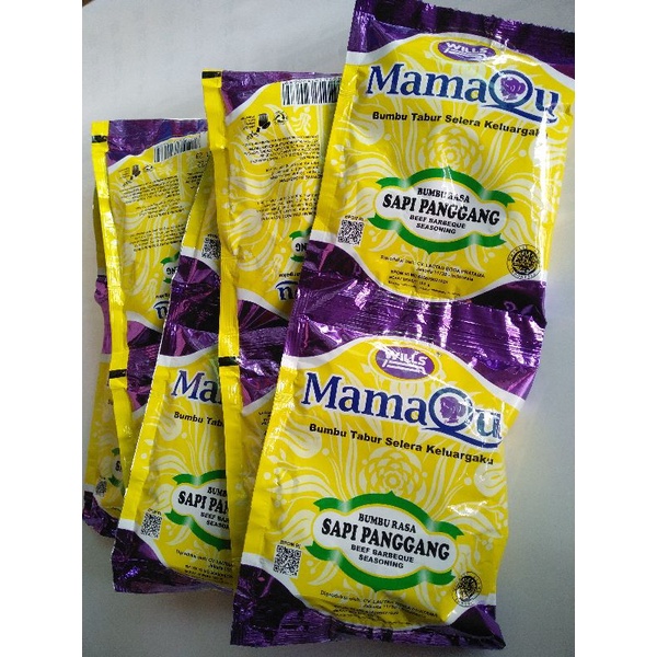 

MAMAQU Bumbu Rasa Sapi Panggang 100 gr x 10 pcs Per Renceng