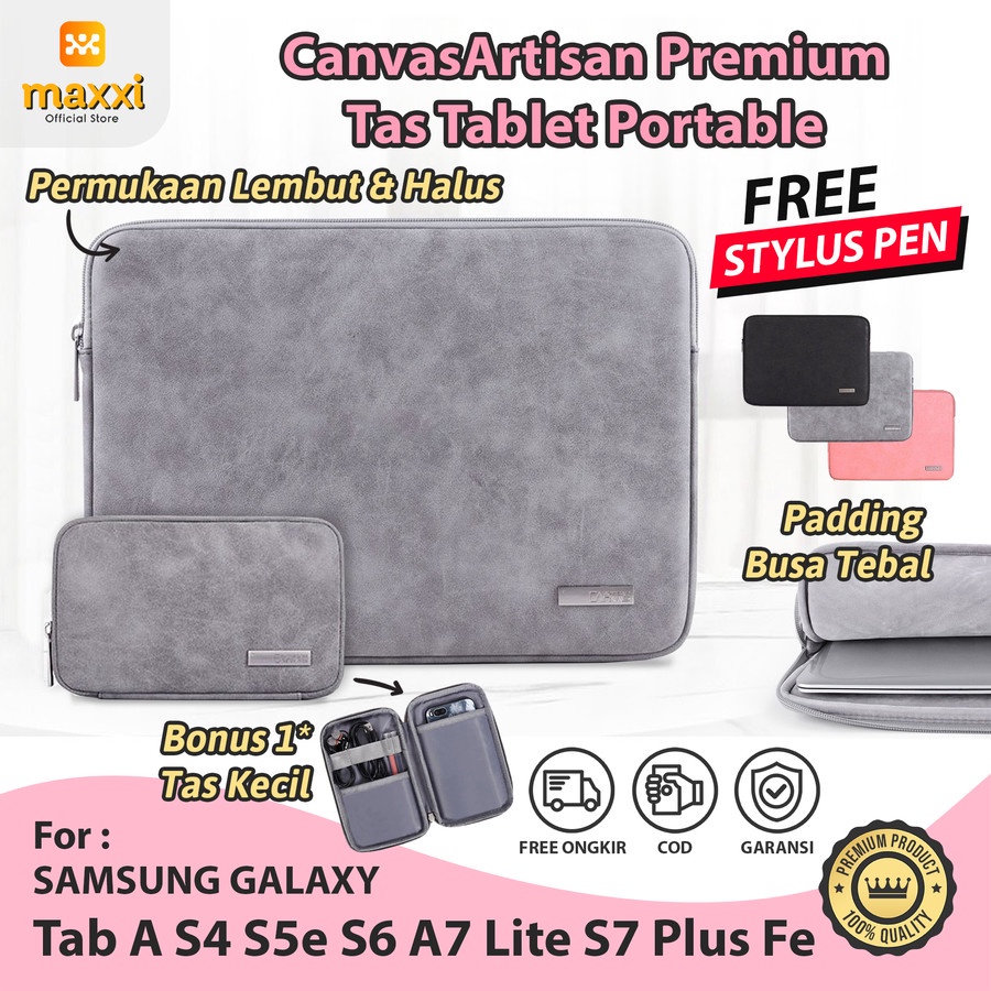 Samsung Tab A S4 S5e S6 A7 S7 Tablet Bag Sleeve Soft Case Tas Jinjing