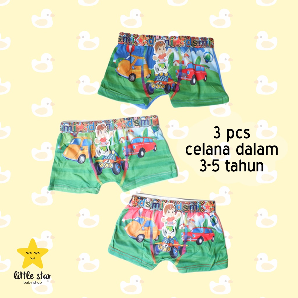 DSMI Boy Underwear | Celana Dalam Boxer Anak Cowok | Celana Dalam Anak Laki-Laki