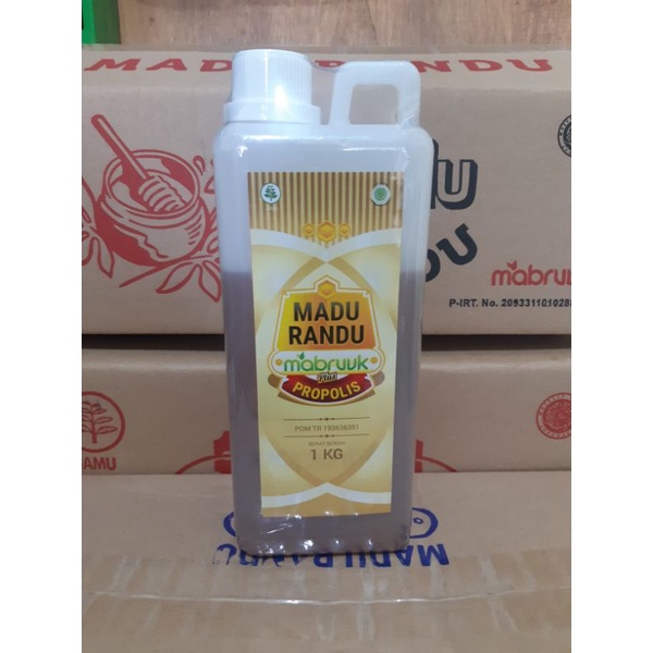 

madu Randu Propolis 1 kg Gratis 2 Sachet Jahe Merah Super Instan 2 pcs Untuk Kekebalan Tubuh