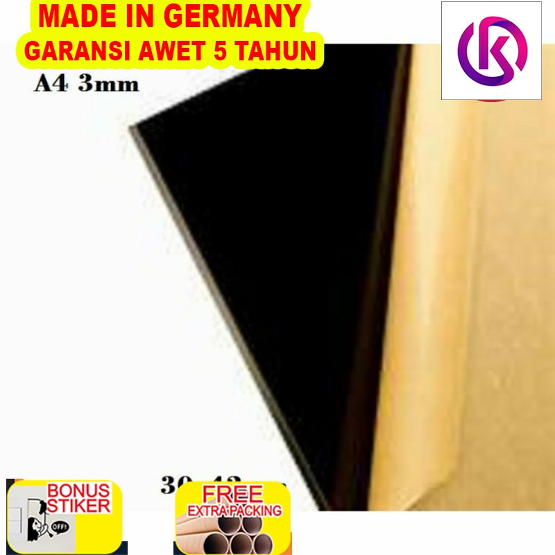 

Grosir Akrilik Lembaran 3mm Hitam Ukuran A4