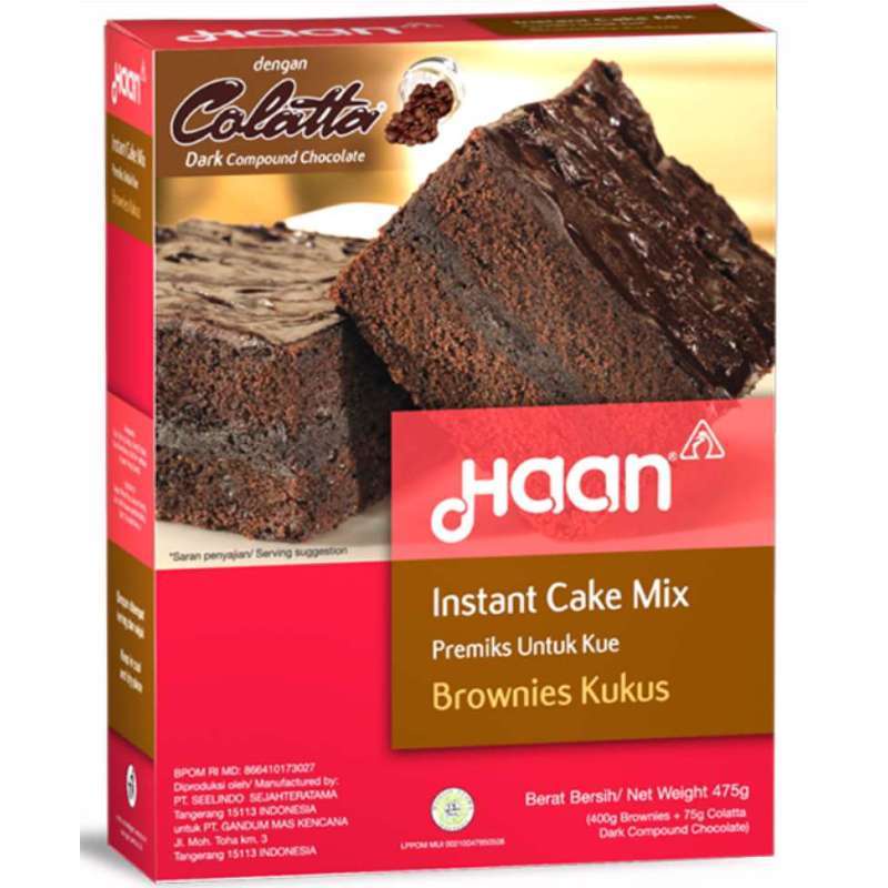 

Haan Instant Cake Premix 400 Gr