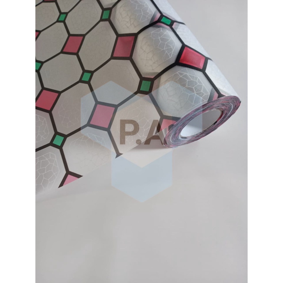 Stiker Kaca /Sticker Kaca/ Sanblast/Sanblast/Sunblast Motif 9575