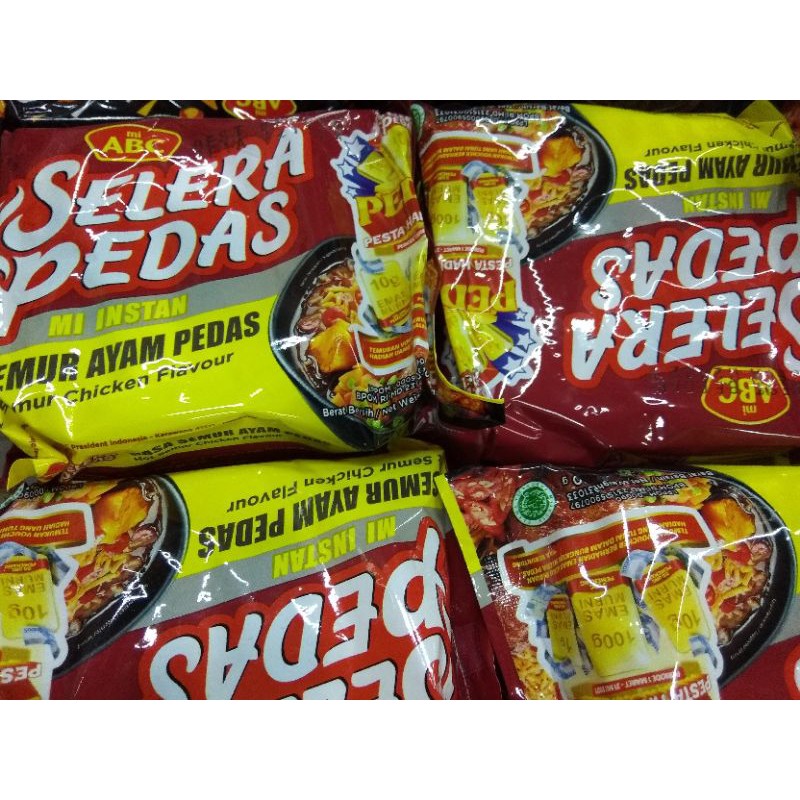 Jual Mie Abc Selera Pedas Rasa Semur Ayam Pedas Shopee Indonesia