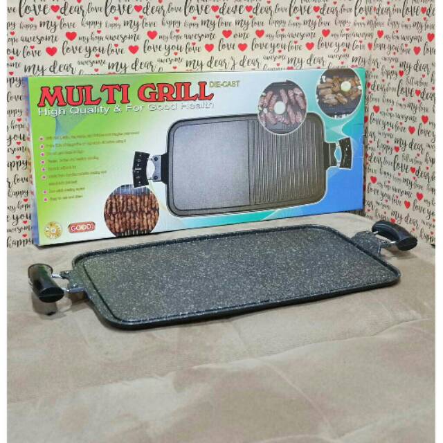 Pemanggang Serbaguna Multi Grill Pan Happy Cook