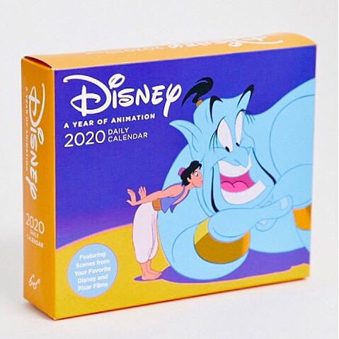 Disney 2020 Daily Desk Calendar A Year of Animation Kalender Meja Harian