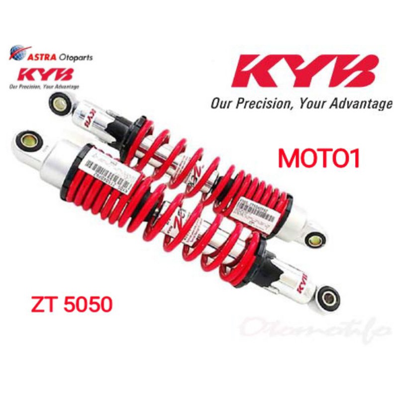 SHOCKBREAKER KYB-ZETO - ZT5050 S SERIES - 350MM -  EMPUK (supra x, supra x125, kharisma)