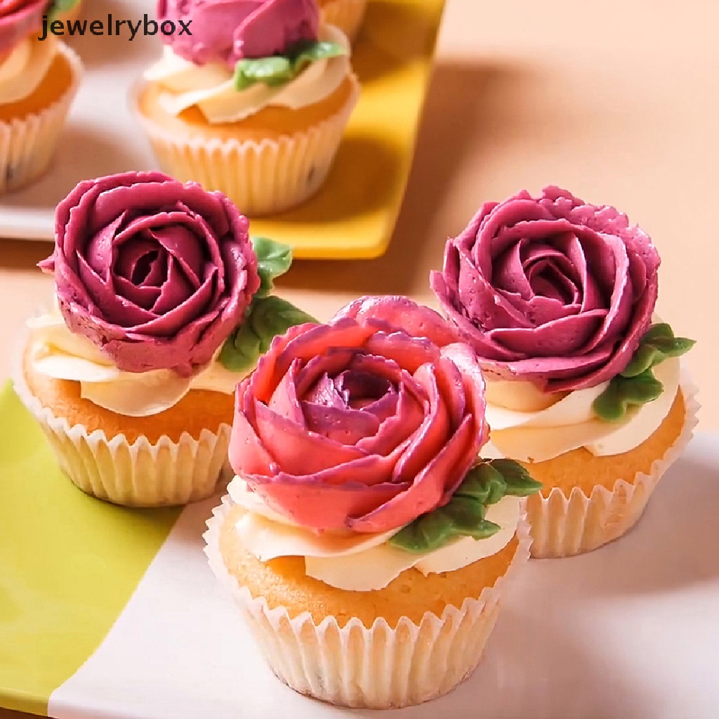 1 Pc Nozzles Icing Piping Krim Bentuk Mawar Ukuran Besar Untuk Dekorasi Kue #874 Butikan