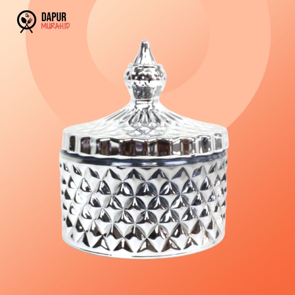 Formia Toples Kaca Permen 10 cm - Betawi Silver FR828SC10