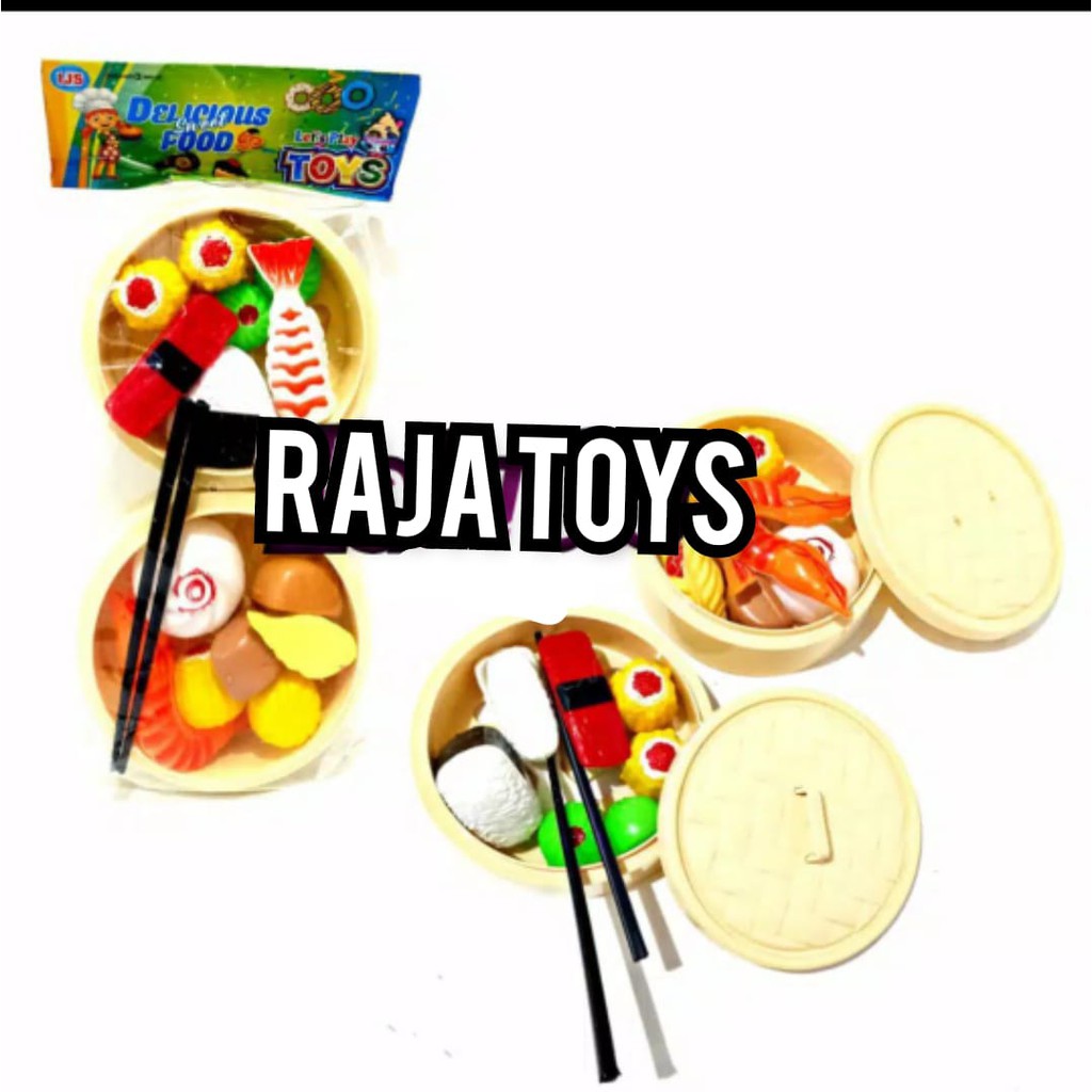 DIMSUM 2 PCS MAINAN ANAK DIMSUM DOUBLE SH 1273