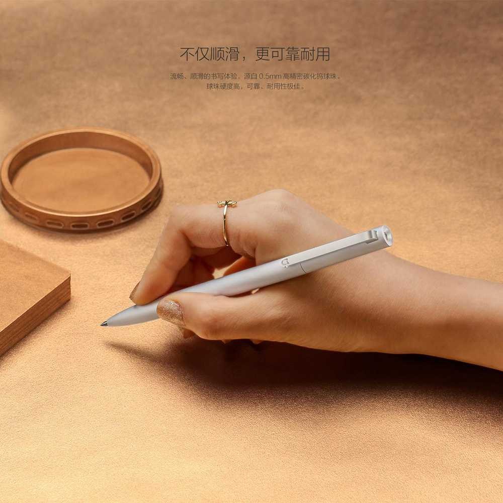 Hot Promo ! Xiaomi Mi Jia Metal Signature Pen Pulpen (Original)