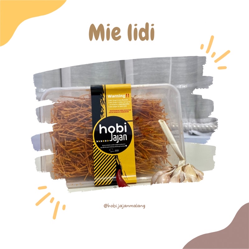 

MIE LIDI / CEMILAN LIDI / LIDI PEDAS / CEMILAN PEDES / CEMILAN PEDES HITS