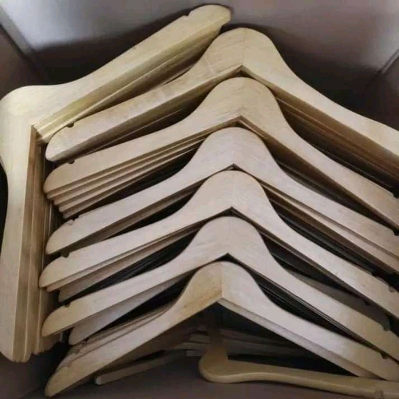 Hanger Kayu 1lusin
