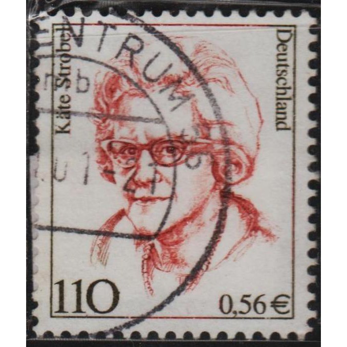 

Perangko Filateli 11318 Germany VFU 1v 09.11.2000 Famous Women