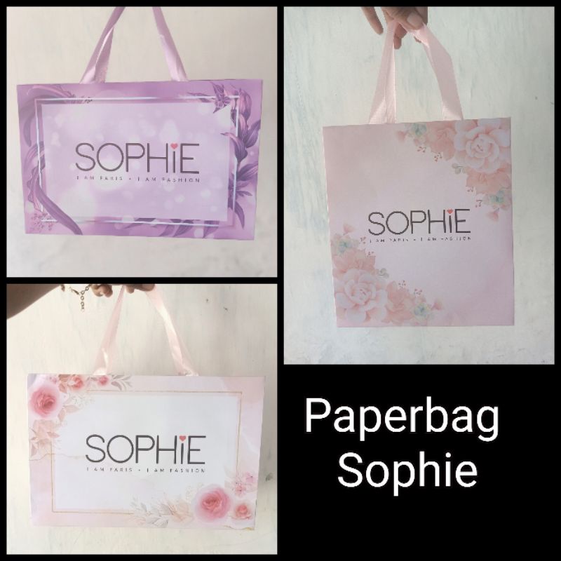 

PAPERBAG SOPHIE UK. SEDANG (MIN. BELI 2pcs)