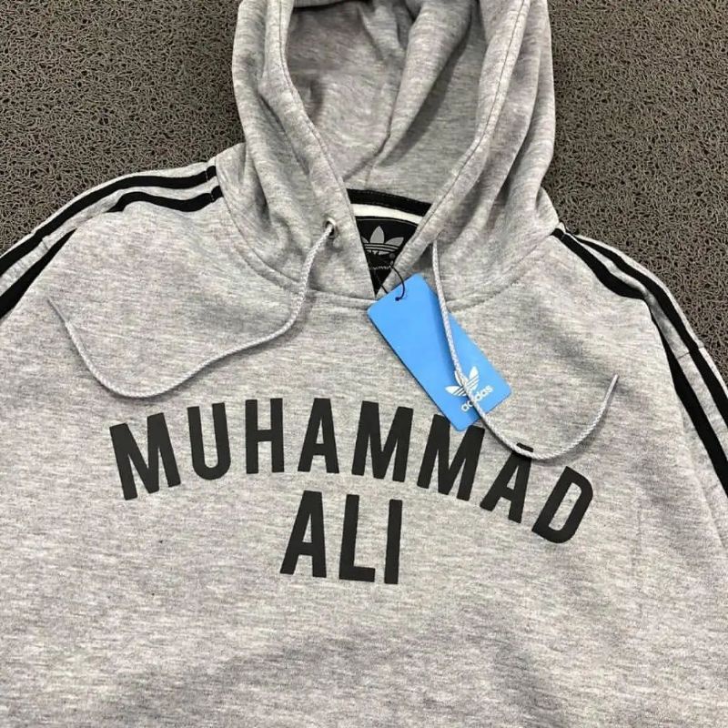 Jaket sweater hoodie muhammad ali