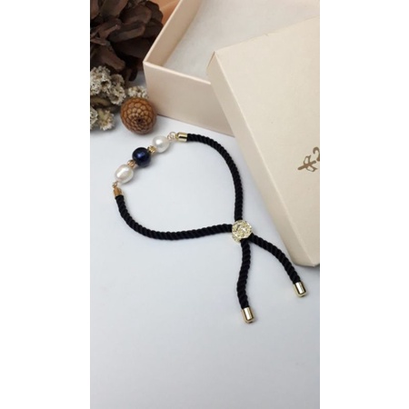 Bersertifikat Gelang Tali Serut Mutiara Asli Lombok | Mutiara Lombok bisa COD