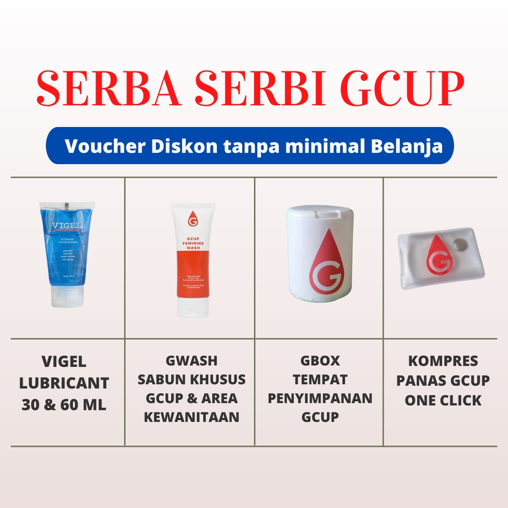 GCUP Girls Menstrual Cup Serba Serbi