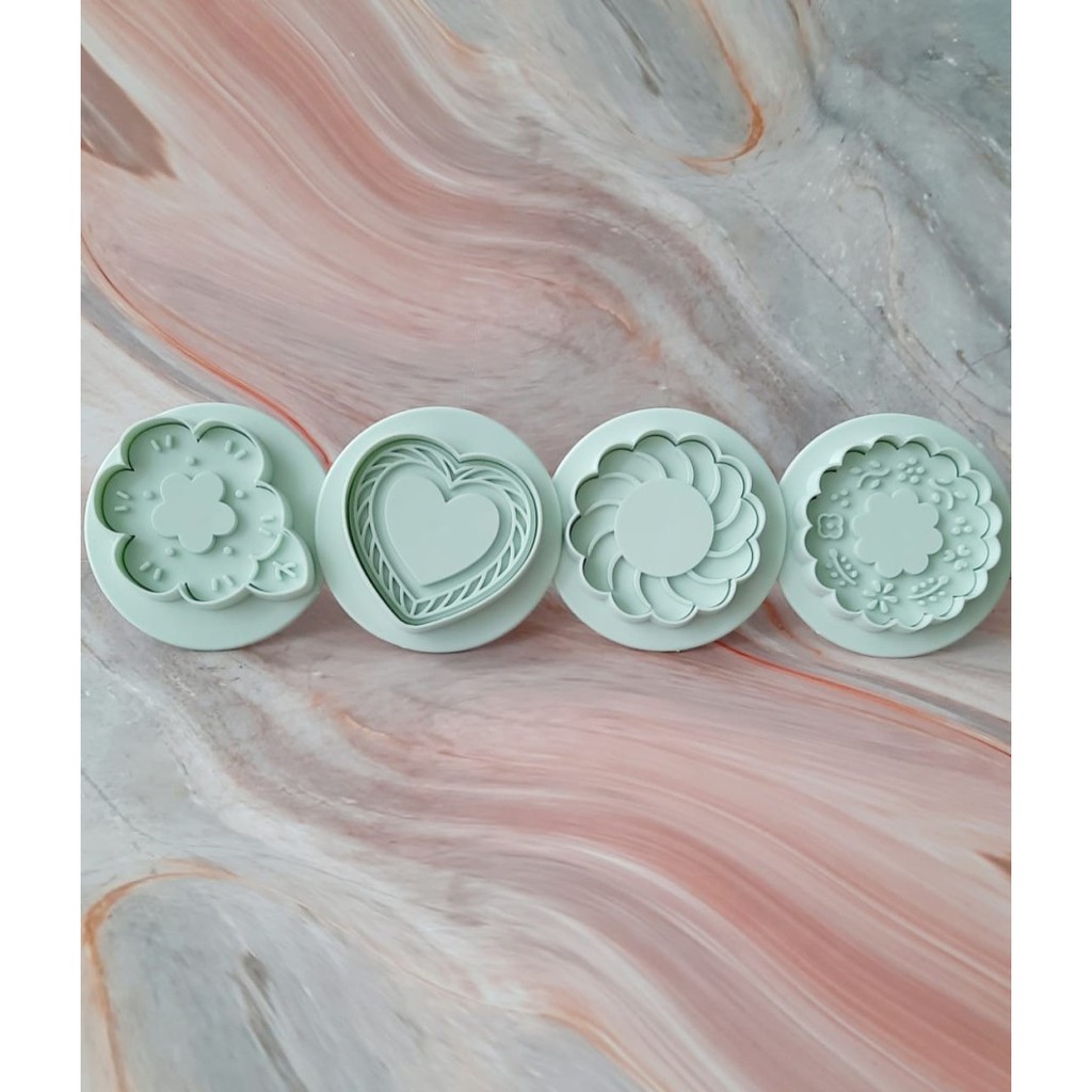 

Cookies Cutter / Decorating Cutter / Plunger Cookies set 4