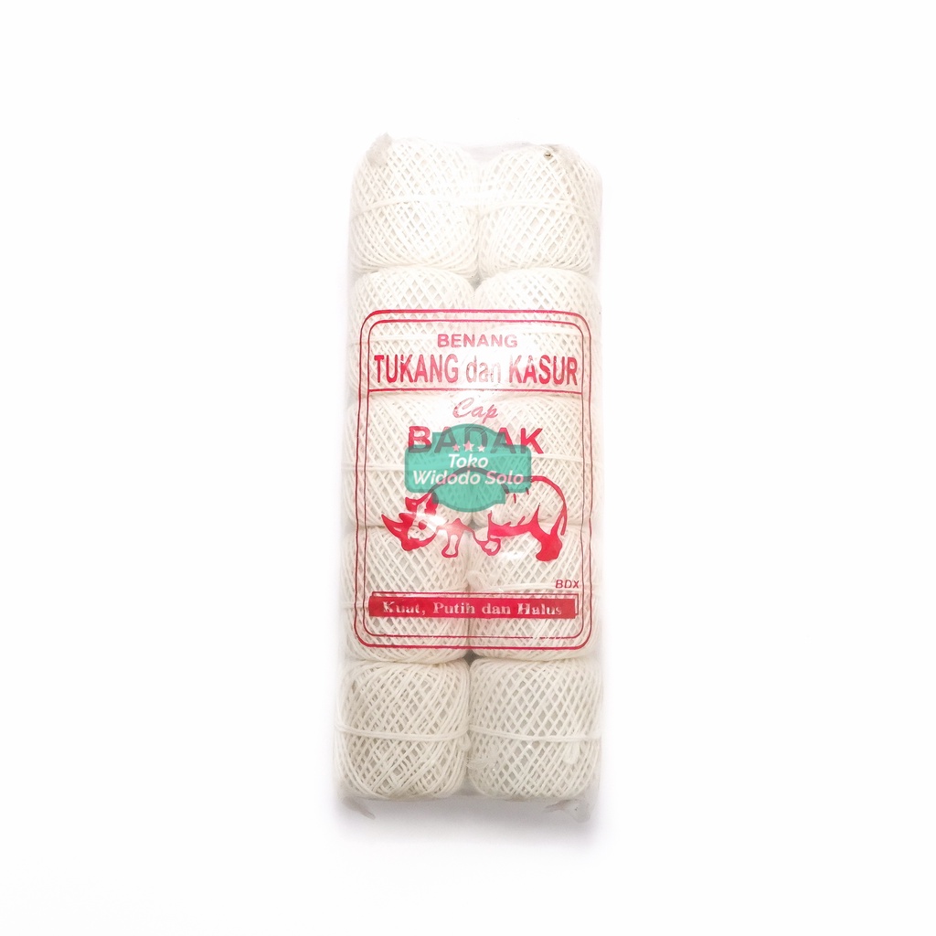 

Benang Tukang dan Kasur Tali Kenur Kecil Badak/ Singa - 10 Roll