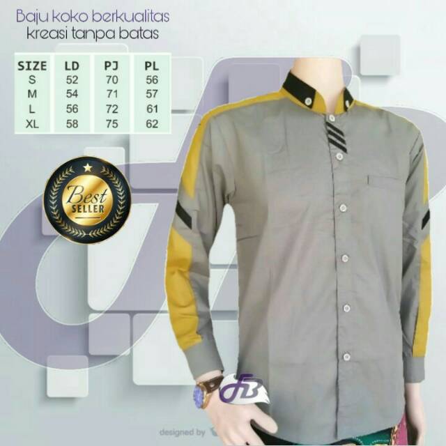 Baju koko pria koko syubbanul muslimin seragam hadroh azzahir