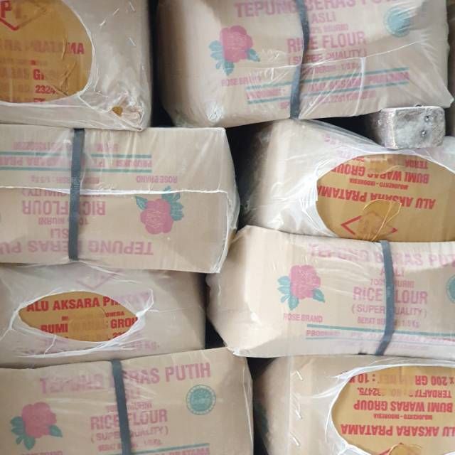 

Tepung Beras Rose 200gr (1 Dos / 50 pcs)