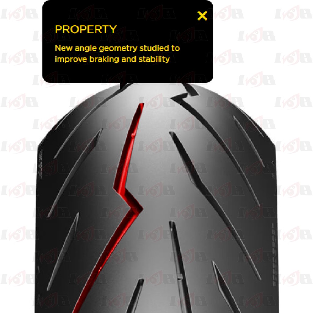 Pirelli 90/90-14 Diablo Rosso Sport Front Rear Ban Tubeless Depan Belakang Compound Motor Matic Universal Honda Yamaha