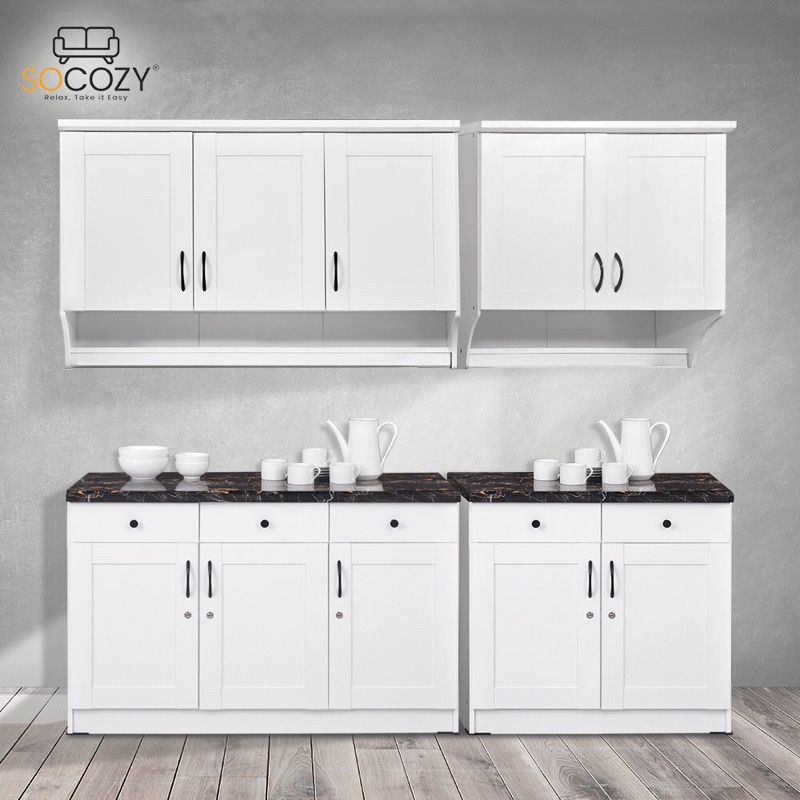 Socozy - Venesia Kitchen set kitchen cabinet kayu olahan berkualitas murah ekonomis