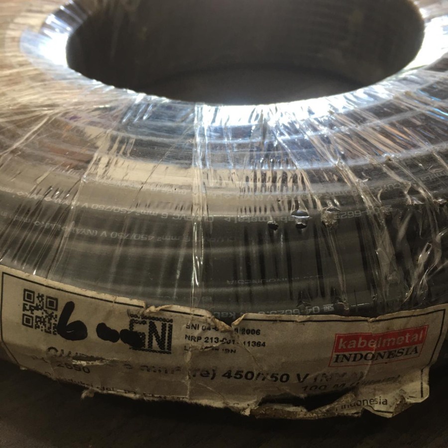KABEL TUNGGAL NYA 6MM 6 MM 6MM 6 MM METAL 100MTR 100 METER