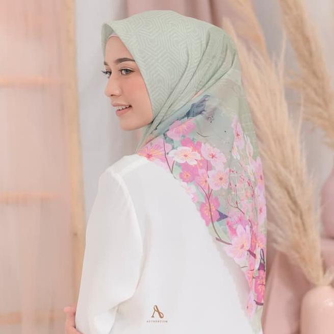 TERLARIS AUTHENTISM NURA Series -SALICA- Hijab / Jilbab Voal Ultrafine Laser Cut JXK