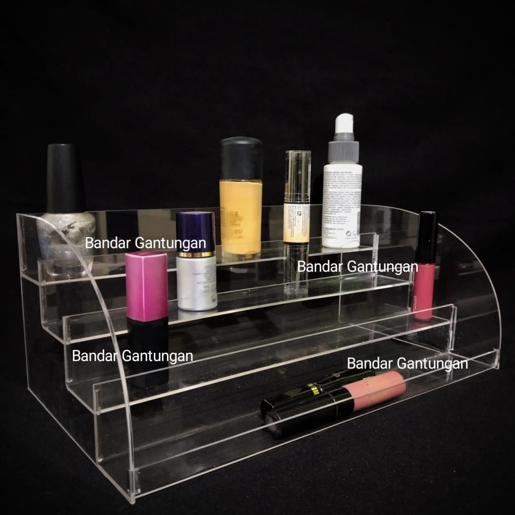 Rak Tempat Kosmetik Serbaguna / Tempat Make Up / Kotak Kosmetik Make up/Akrilik Multifungsi(BH)