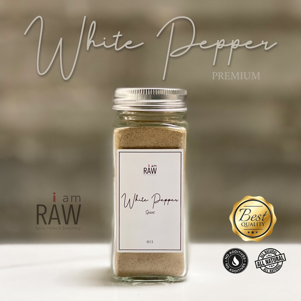 

IAM RAW LADA PUTIH | LADA PUTIH BUBUK | MERICA | PEPPER 70gr