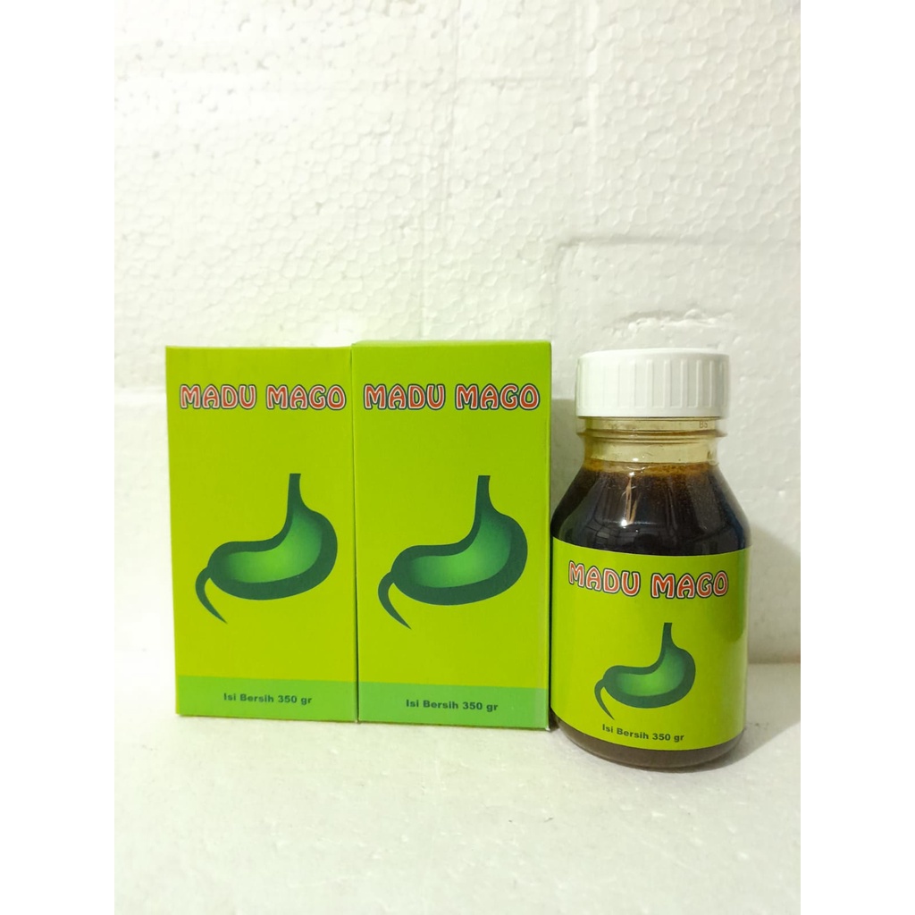 

MADU MAGO | MADU HERBAL ASAM LAMBUNG. MAAG KRONIS ORIGINAL 35O GRAM