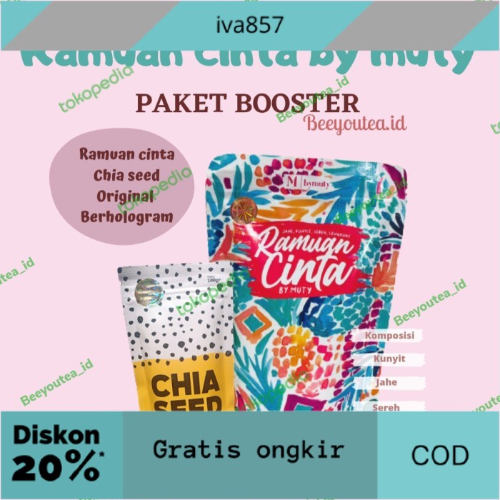 

PROMO RAMUAN CINTA BY MUTY 70g - 70 GRATIS ONGKIR