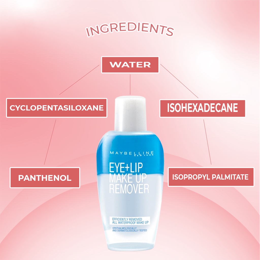 Skinhouseid Maybelline Make Up Remover Pembersih Riasan Wajah Waterproof Original BPOM