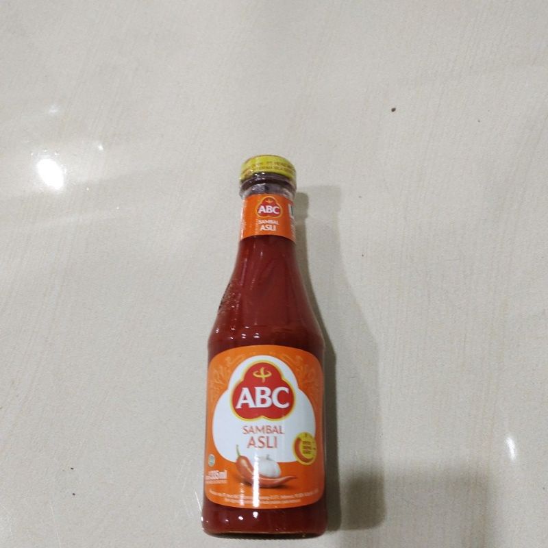 

ABC sambal asli BOTOL kaca