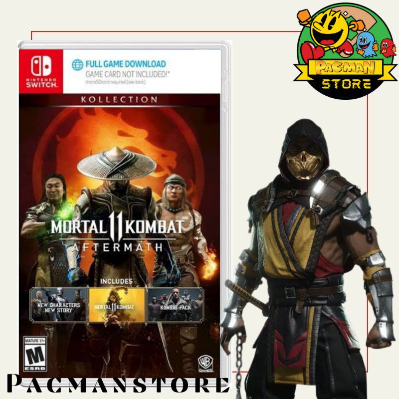 Jual Nintendo Switch Mortal Kombat 11 Aftermath Collection | Shopee ...