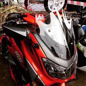 winshield sectbill for yamaha nmax model carbu sectbill nmax double gradasi visor sectbill termurah