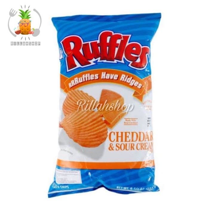 

RUFFLES Cheddar and Sour Cream Ptato Chips (184g)