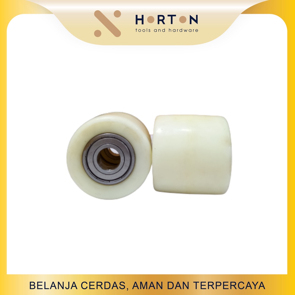 Roda Handpallet Putih Nylon